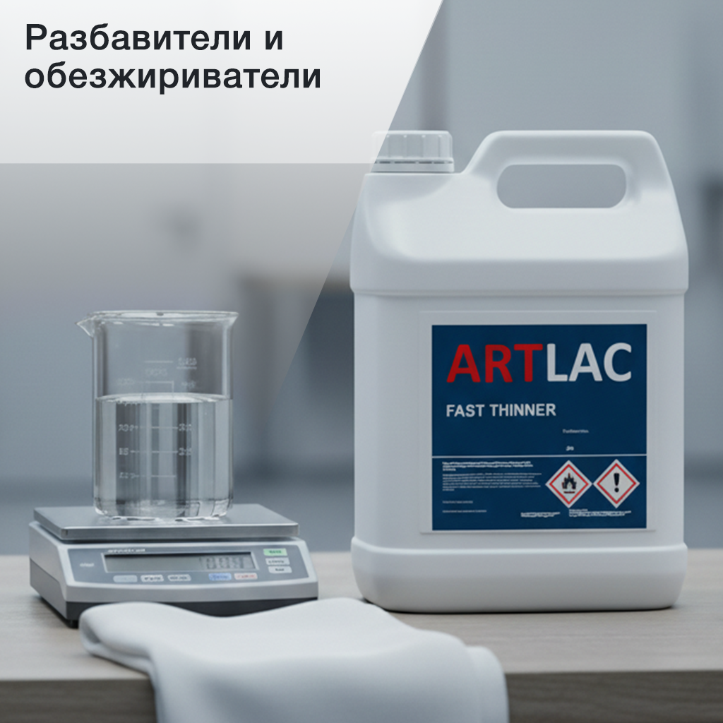 РАЗБАВИТЕЛИ И ОБЕЗЖИРИВАТЕЛИ